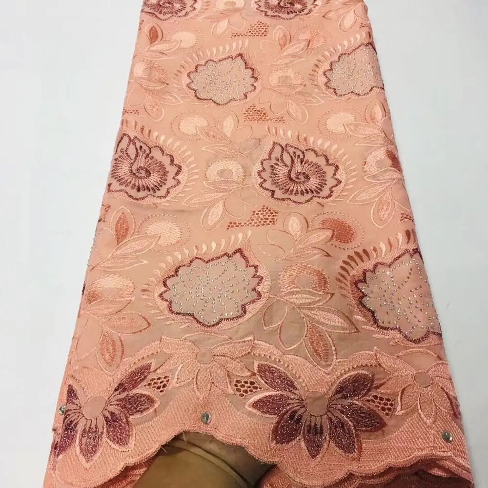 Оптовая продажа хорошая цена новейшая африканская вышивка сухая кружевная