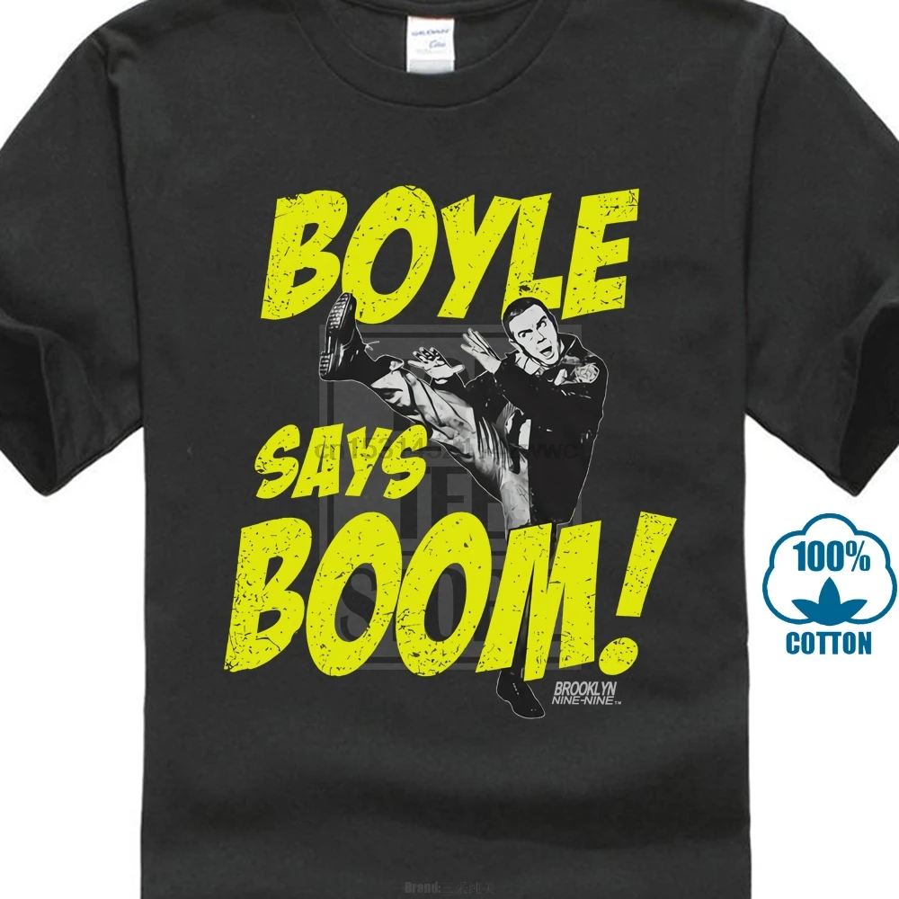 Футболка Brooklyn Nine Boom мужская с вырезом лодочкой футболка унисекс большие размеры