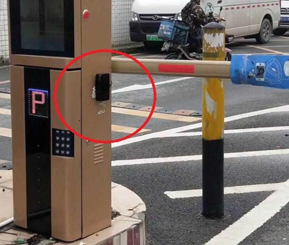 

Radar Vehicle Detector Obstacle Barrier Sense Controller Radar Induction Detector Laser for Car Parking System Easy to Install