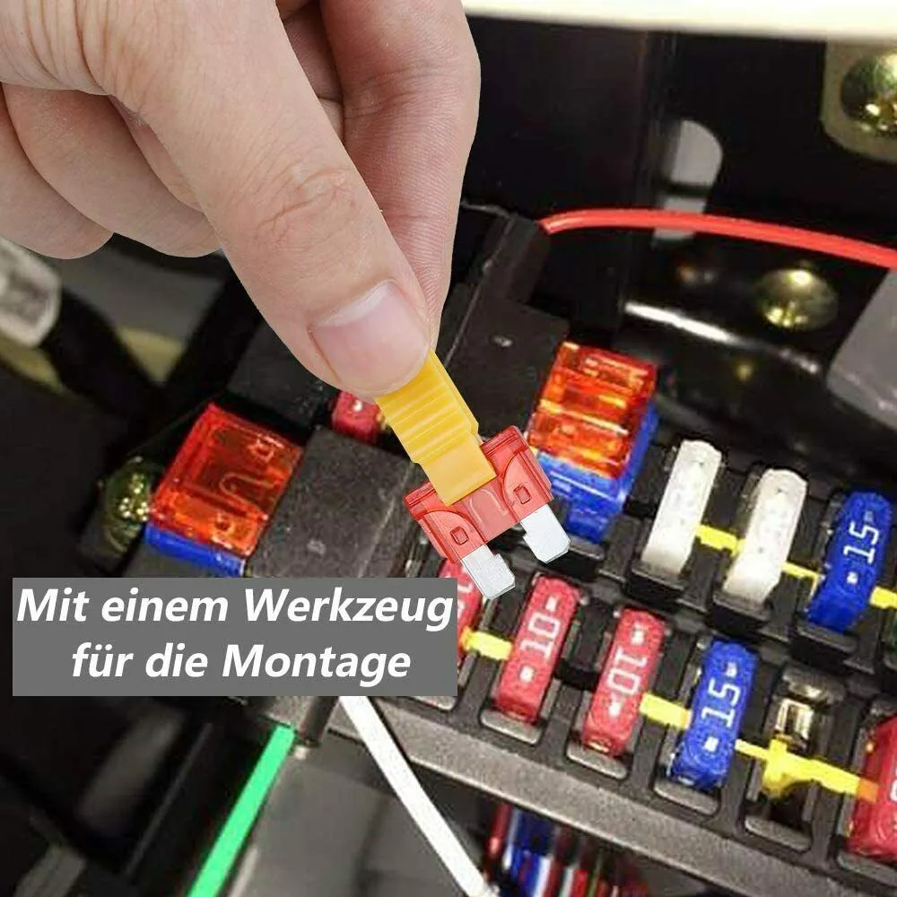 

120 PCS Fuse Clip Accessories Automotive Fuses High Quality Nylon&Aluminum