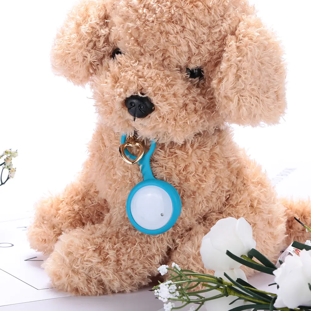 Pet Dog Bluetooth монитор Анти-потеря светодиодный искатель безопасная Кнопка тег мини
