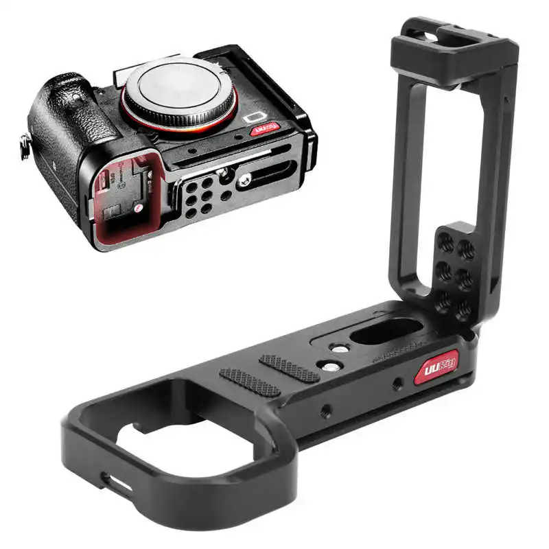 UURig R065 Многофункциональный быстросъемный L образный кронштейн для камеры Sony A7R3/A7M3