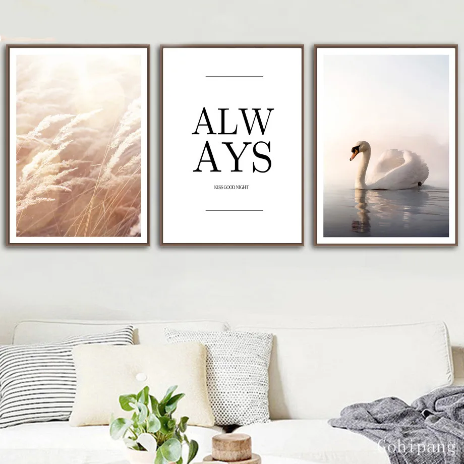 Картина на холсте художественный Рисунок Постер в стиле Нордического