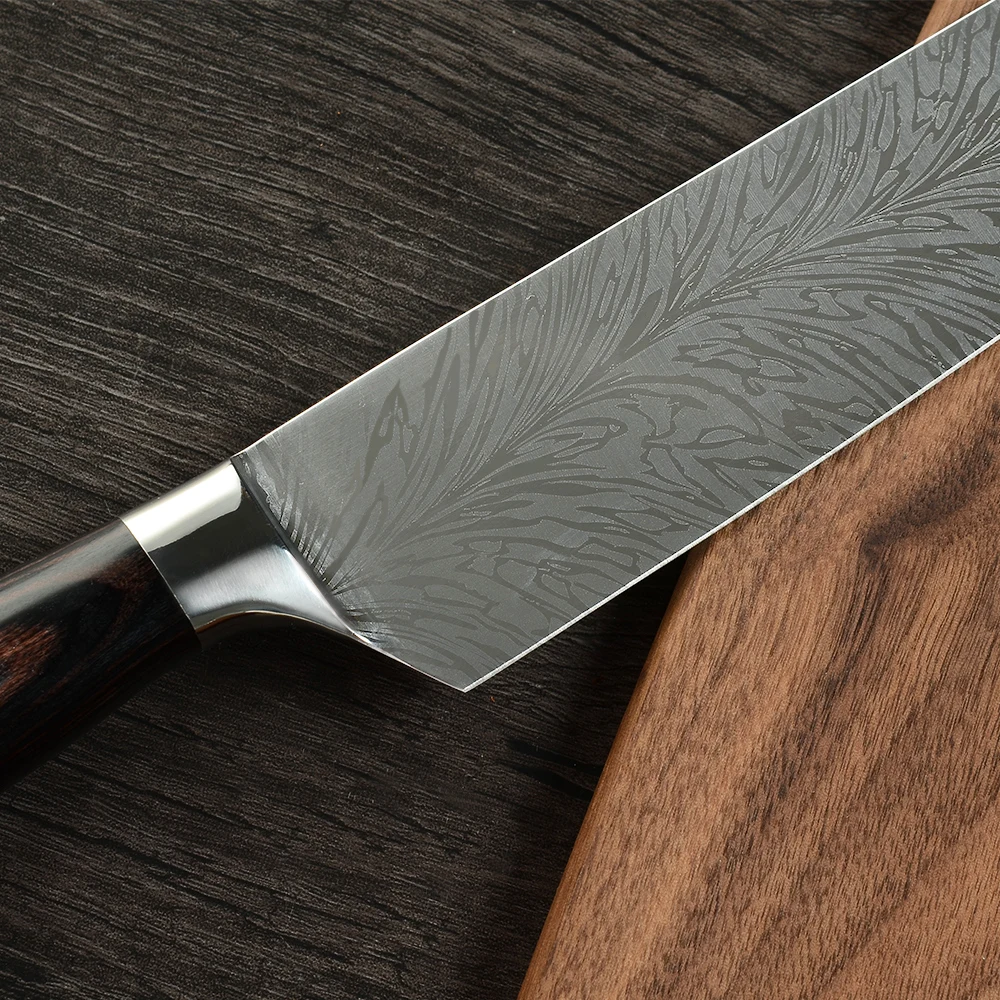 8 шт. набор кухонных ножей из нержавеющей стали | Дом и сад