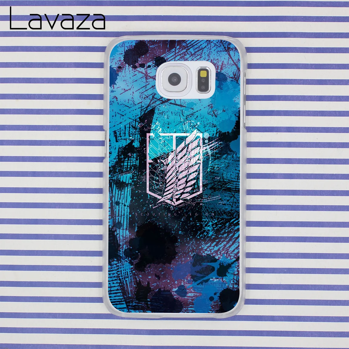 Lavaza для косплея по аниме атака на Титанов (жесткий корпус чехол телефона samsung Galaxy