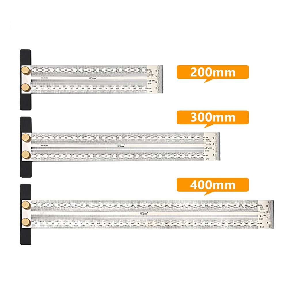 Высокоточная линейка весов Wnew precision T-type Mark Line Gauge разметочная нержавеющий