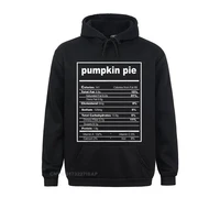 pumpkin pie costume funny christmas food nutrition facts sweatshirts harajuku fashionable hoodies custom clothes for women