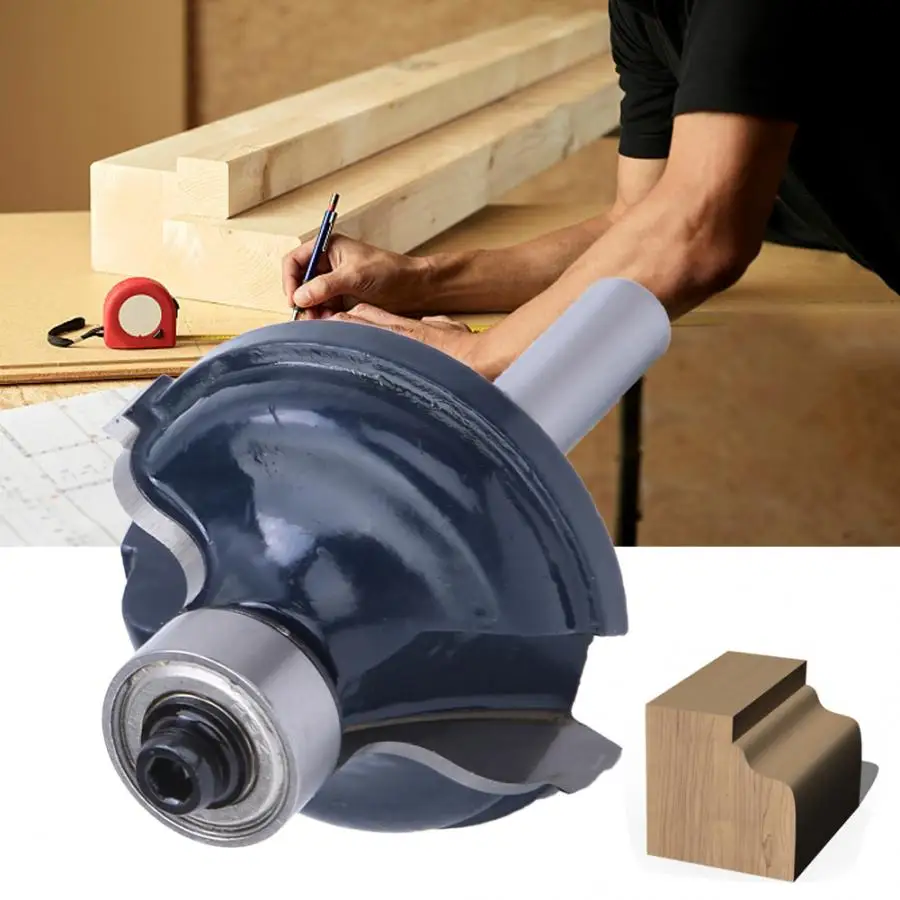 Roman Ogee фреза для отделки кромки деревообрабатывающий инструмент обрезки 1/4 дюйма