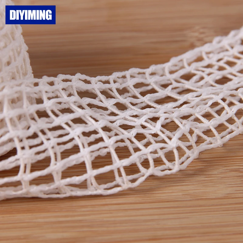 Хлопковая сетка для мяса 4 метра сеть ветчины и сосисок нить мясника рулон сетки