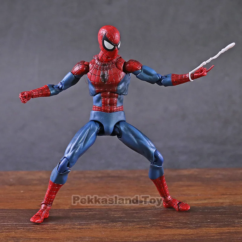 The Amazing Spider Man Spiderman MAFEX No.075 ПВХ фигурка Коллекционная модель игрушки|Игровые