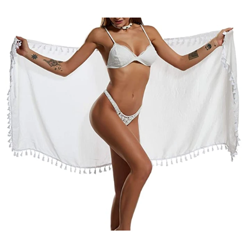 Модные женские летние купальники бикини накидка пляжная Макси Длинная юбка с
