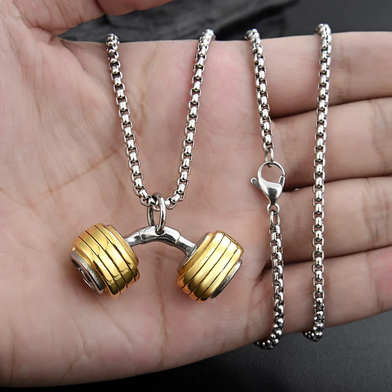 Мужское колье из титановой нержавеющей стали 24 дюйма