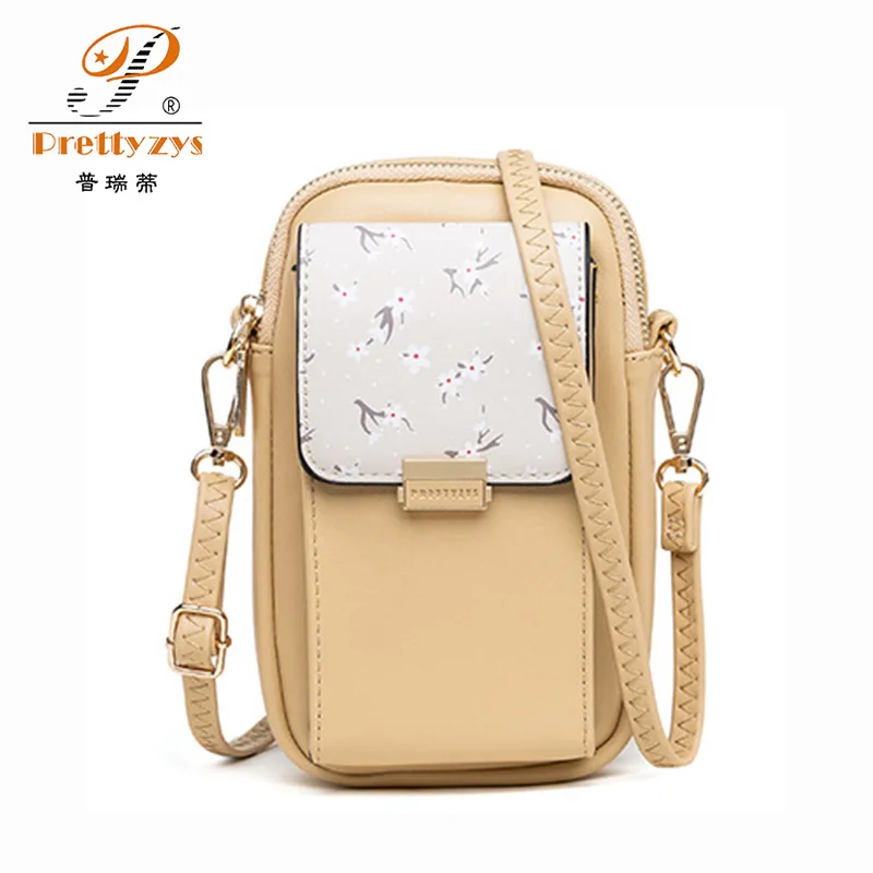 

Модные мини женские сумки на плечо Prettyzys, Женский кошелек для телефона, сумка-мессенджер, брендовая дизайнерская маленькая сумка через плеч...