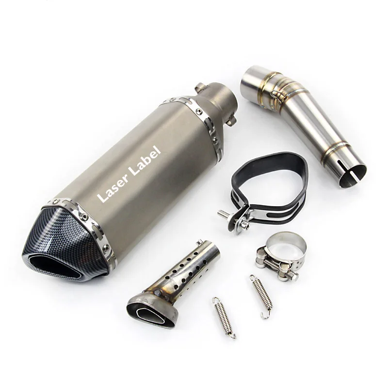 Выхлопной глушитель для мотоцикла с соединительной трубой HONDA NC700 NC750X NC700S