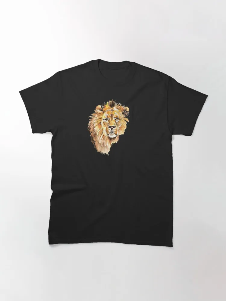 

Tops T Shirt Women lion illustration Classic T-Shirt