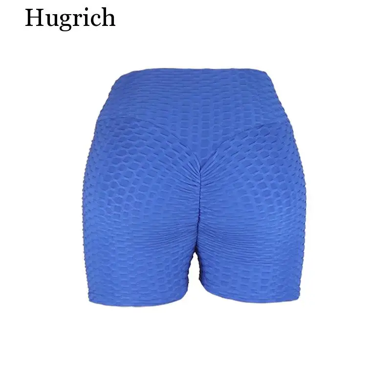 

Summer Short Scrunch Gym High Waist Shorts Women Booty Sexy Shorts Femme Stretchy Biker Short Mujer Fold Sport Running Fitness
