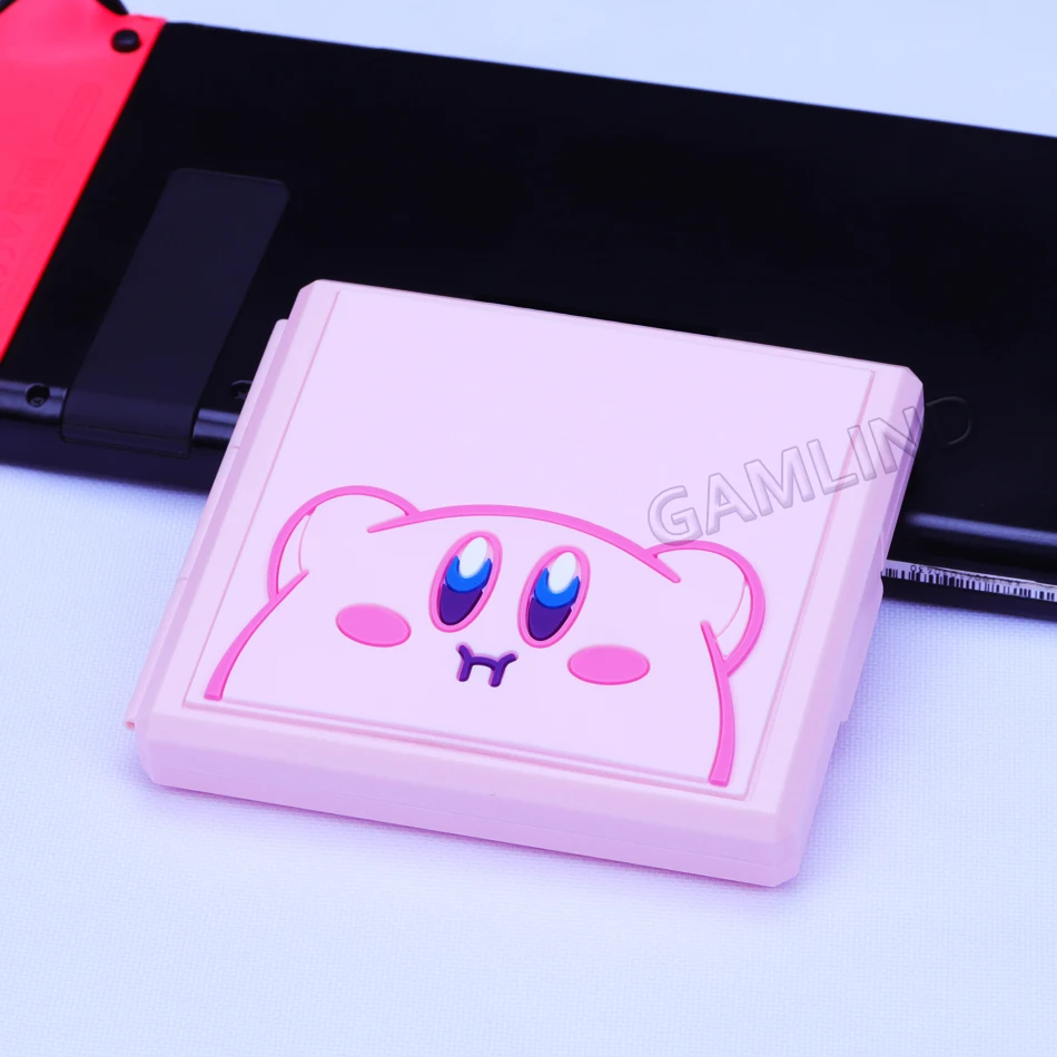 Милый чехол для игровых карт Nintendo switch Animal Cross новые горизонты SD-карты NS розовый