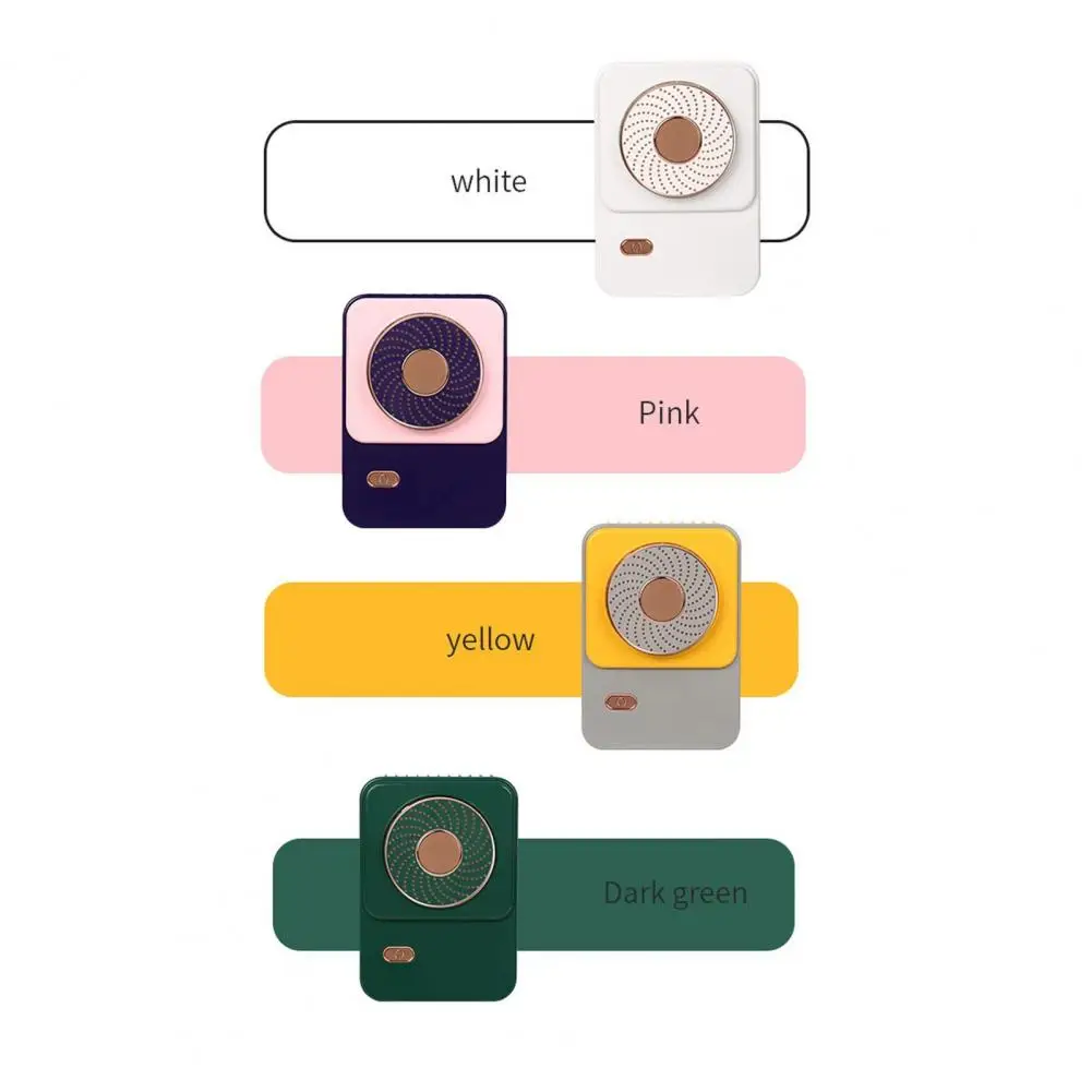 

Mini USB Rechargeable Bladeless Hanging Neck Fan for Outdoor Neck Fan