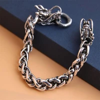 trendy chain bangle thick chain accessory dragon buckle men bracelet men bracelet chain bracelet