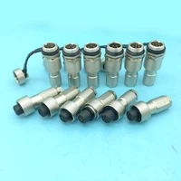 1 set gx12 g12 m12 copper docking 23456 7 pin male female panel 12mm aviation connector butt joint aviation plug socket