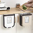 49L Складная мусорная корзина, контейнер для переработки без отходов, мусорная корзина, кухонная мусорная корзина, мусорная корзина, пластиковая мусорная корзина