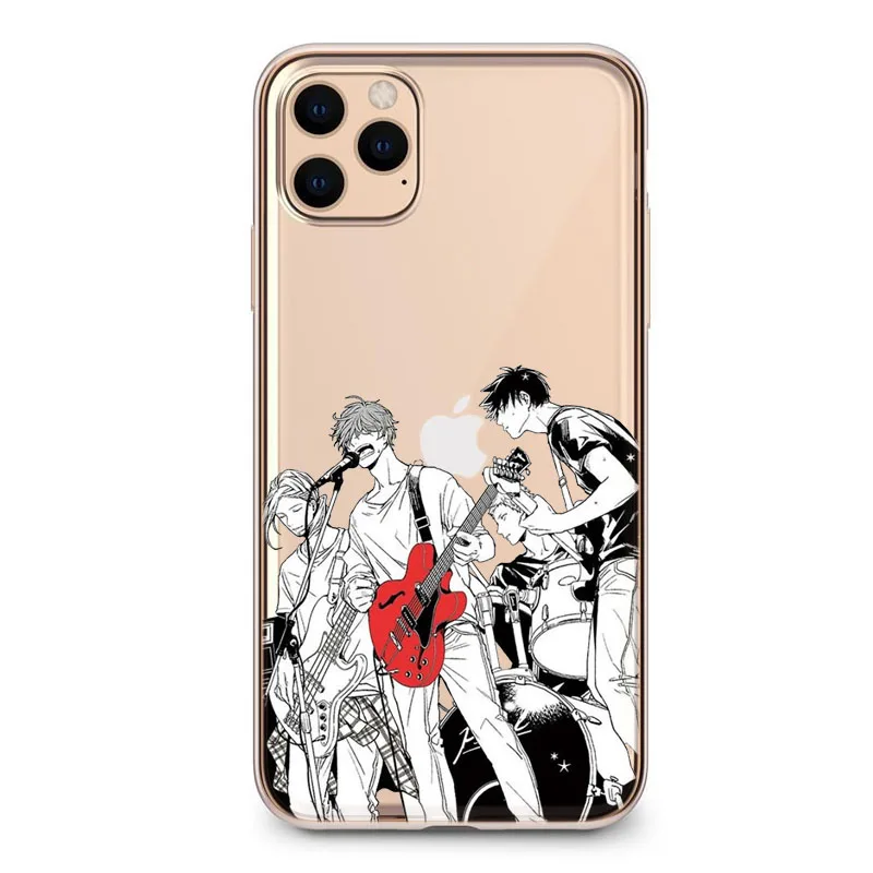Мягкий чехол для телефона в японском стиле аниме с музыкой геев iPhone 11 Pro Max 8 7 6 Plus 5