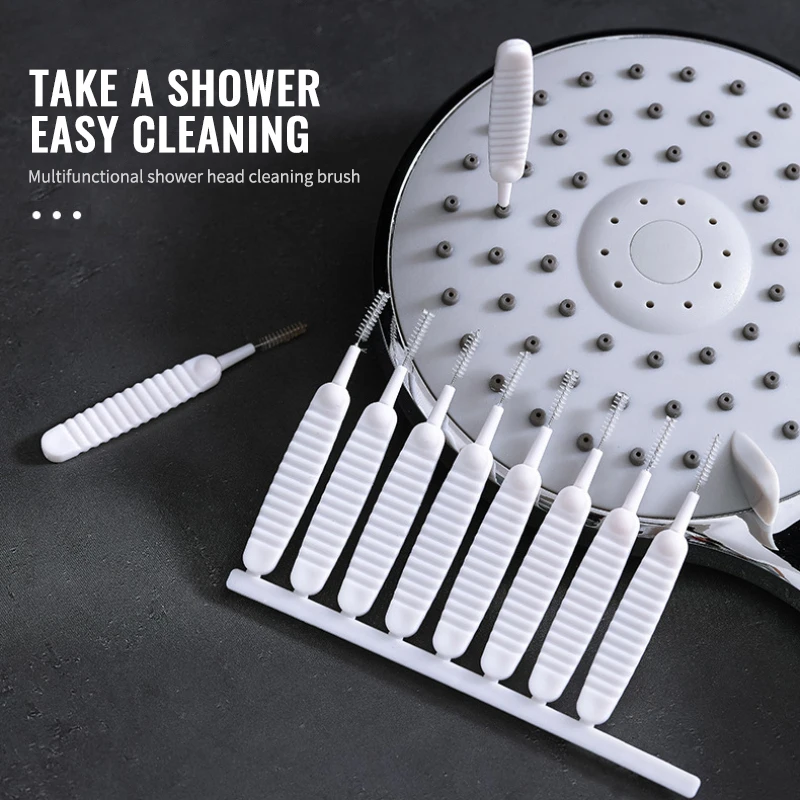 

10pcs Mobile Phone Hole Cleaning Brush Anti-clogging Shower Head Cleaning Brushes Pore Gap Small Brush Cleaner Tools Keyboard