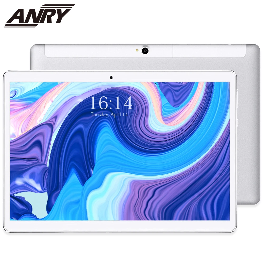 

ANRY Tablet 10 inch 4G Phone Call 64GB ROM 4GB RAM 13MP Back Camera IPS 1920*1200 Deca Core Dual Sim Android 8.1 tablet 10.1