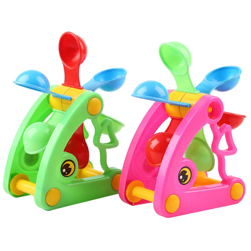 

2020 New Children Beach Windmill Waterwheel Toys Summer Play Sand Water Swimming Pool Bathing Beach Party Toy