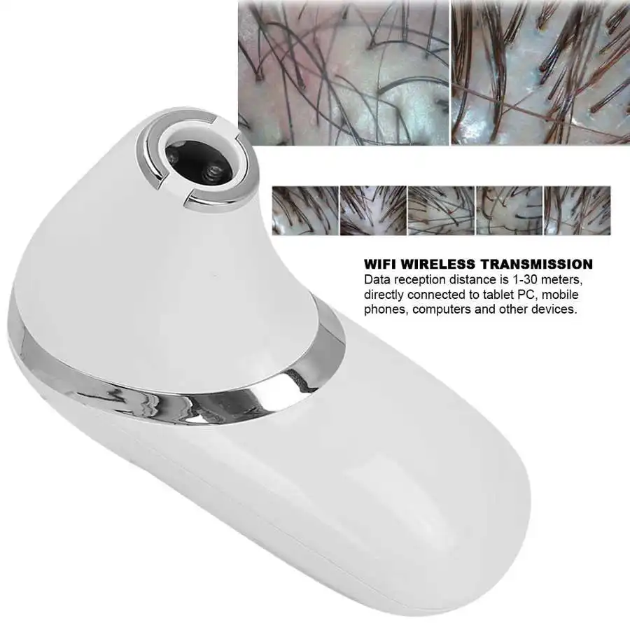 Профессиональный Беспроводной интеллектуальный детектор кожи головы