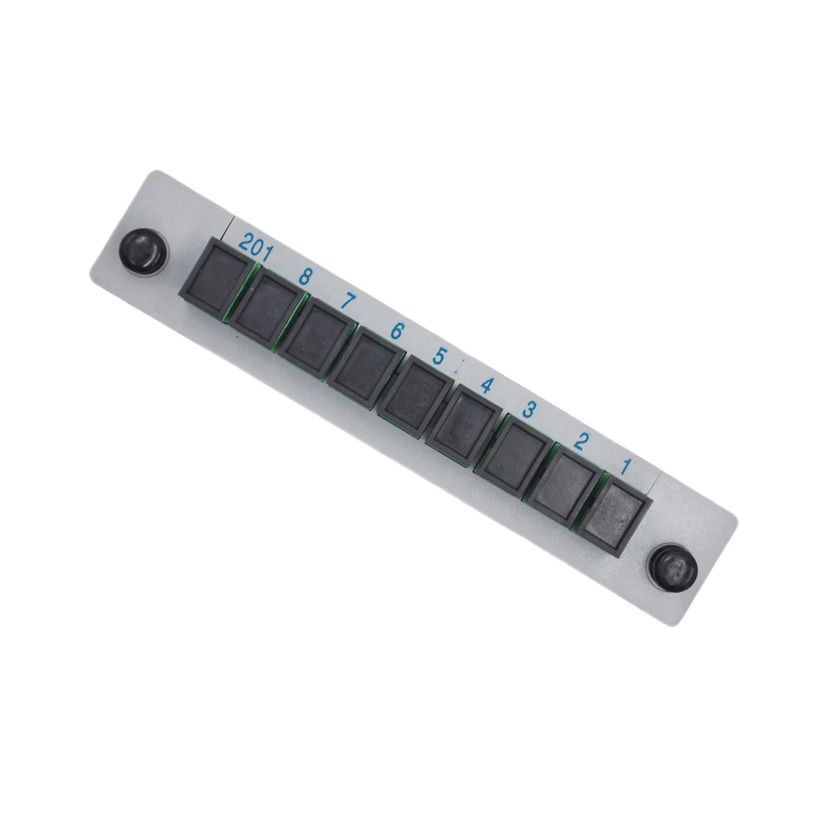 Вставка Тип 1*8 одиночный режим SC-APC FTTH плосковолноводную Lightwave оптический