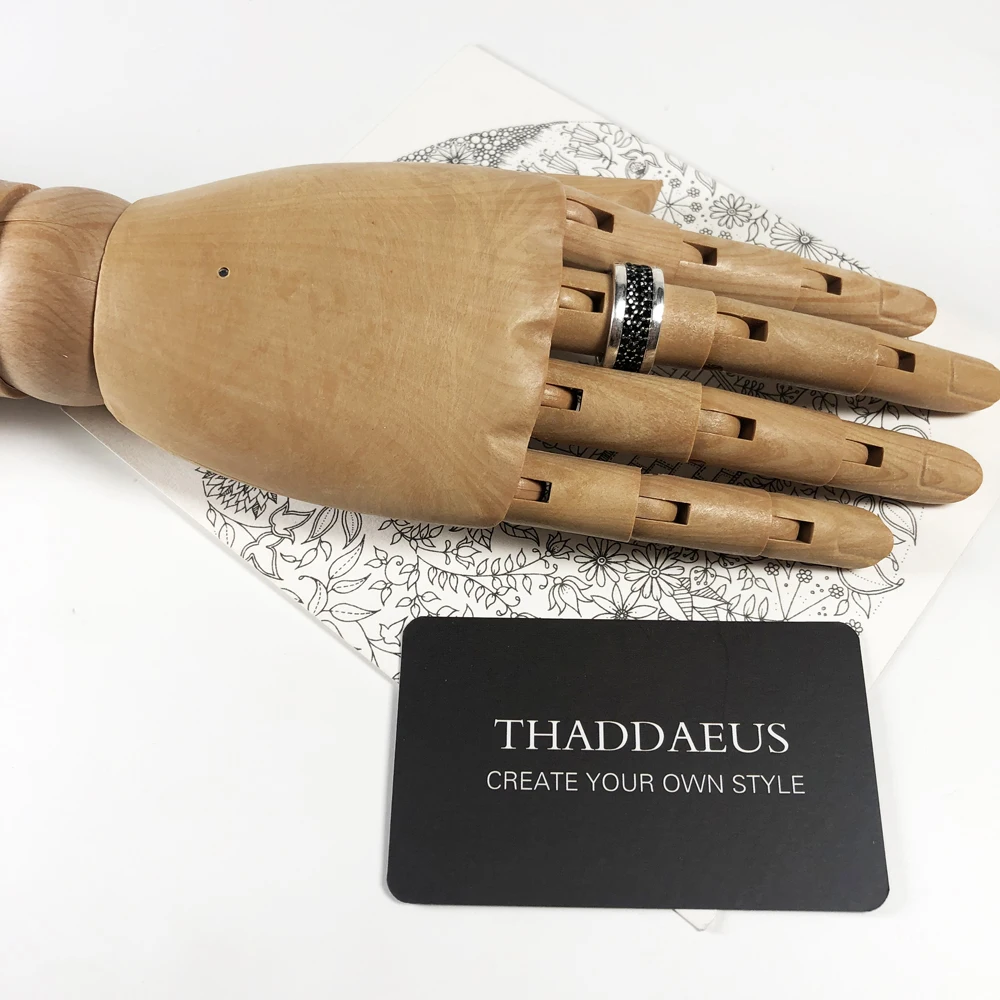 Три ряда кольцо, Thomas стильный модный Модные Качественные украшения для Для женщин, Ts подарок в 925 пробы серебро, Супер предложения