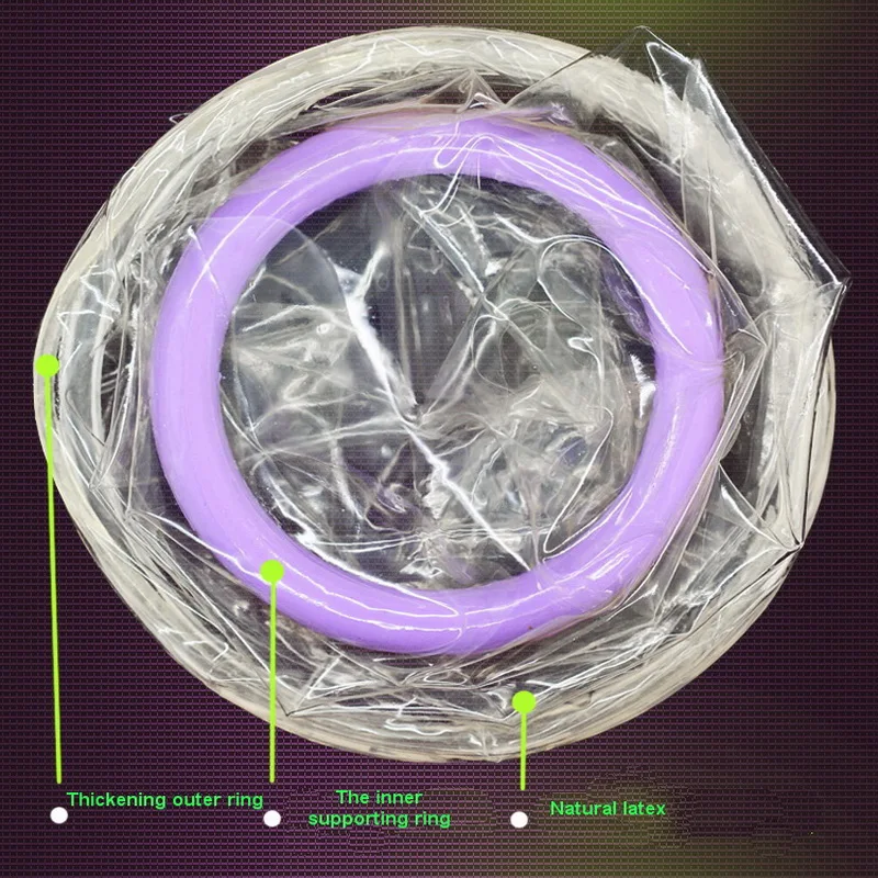 2 шт. упак. женские презервативы из натурального латекса безопасные для