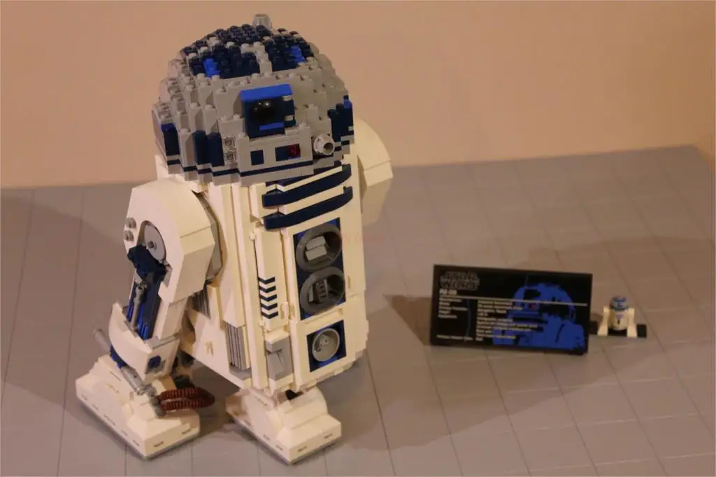 LP 05043 R2-D2 робот 05128 B Double 8 набор роботов строительные блоки кирпичи leleings игрушки