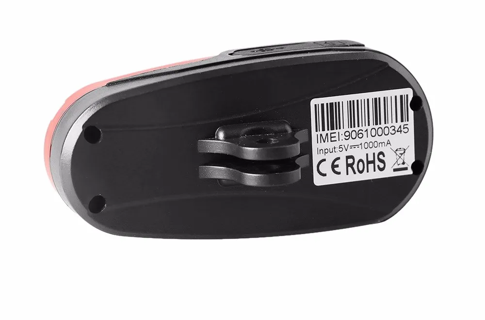 

Bike Waterproof Taillight Design Vibrate Drag Alarm Mini GPS Tracker for Bike Bicycle Geo-fence SOS Free APP
