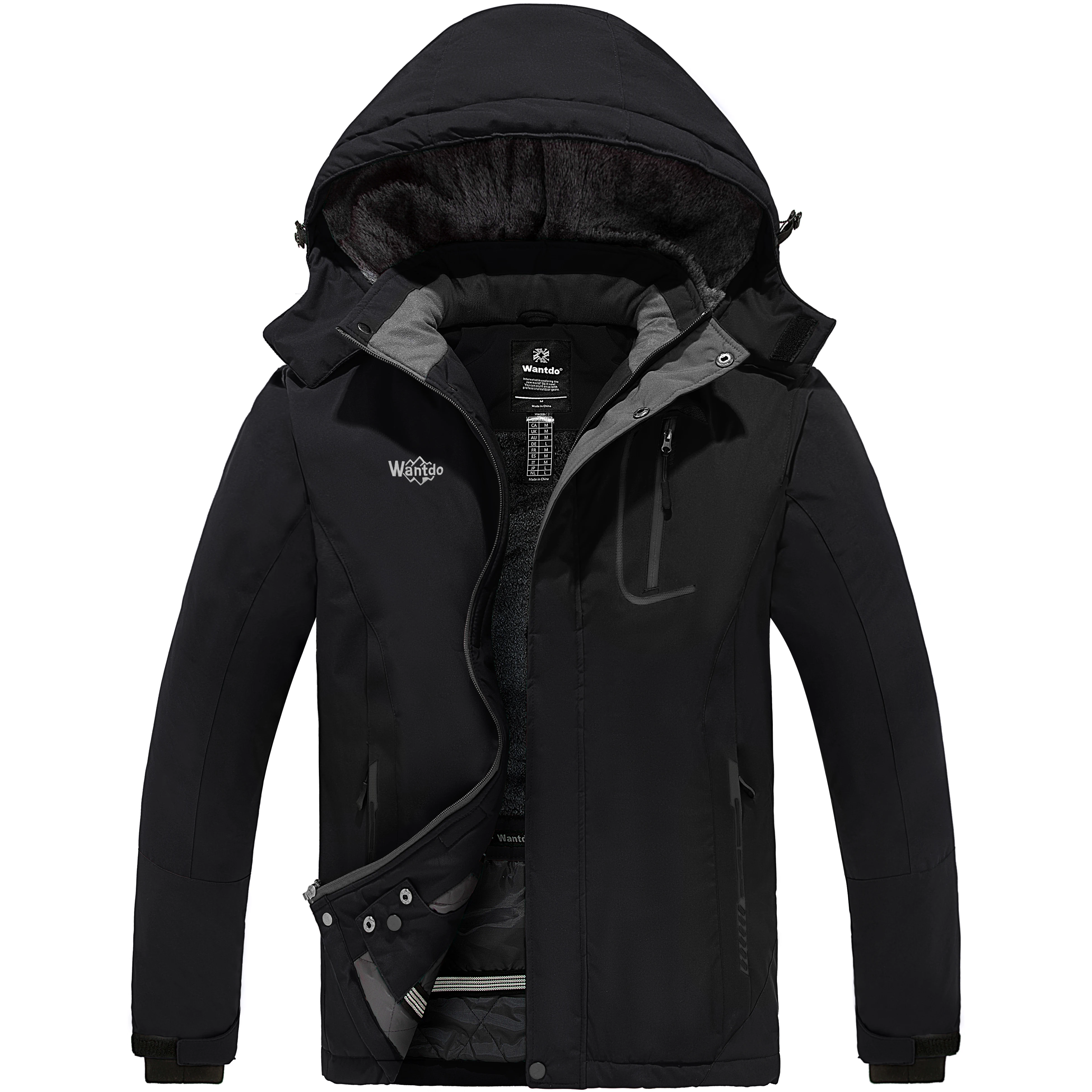 

Men's Waterproof Ski Jacket Warm Winter Snow Coat Snowboarding Jacket Mountain Hooded Raincoat