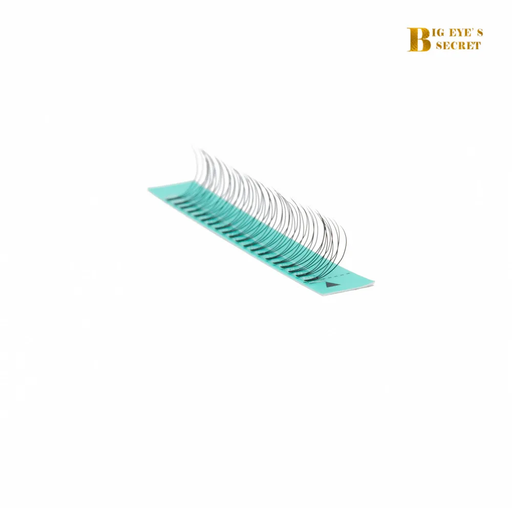 

BES 1 Tray 12 Rows 3D Mink Eyelashes Extension Supplies Premade Fanned Short Stem 8-15mm Volume Lashes Fans Premade Volume Fans