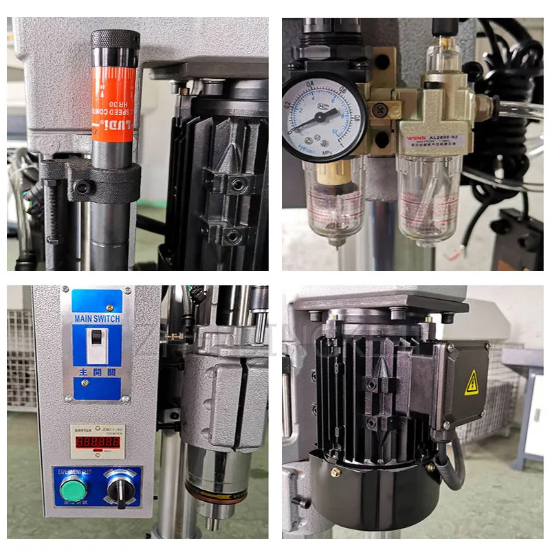 

Pneumatic Drill Press Multi-Axis Fully Automatic Electricity Type Drilling Cut Power Head Processing Equipment High Precision