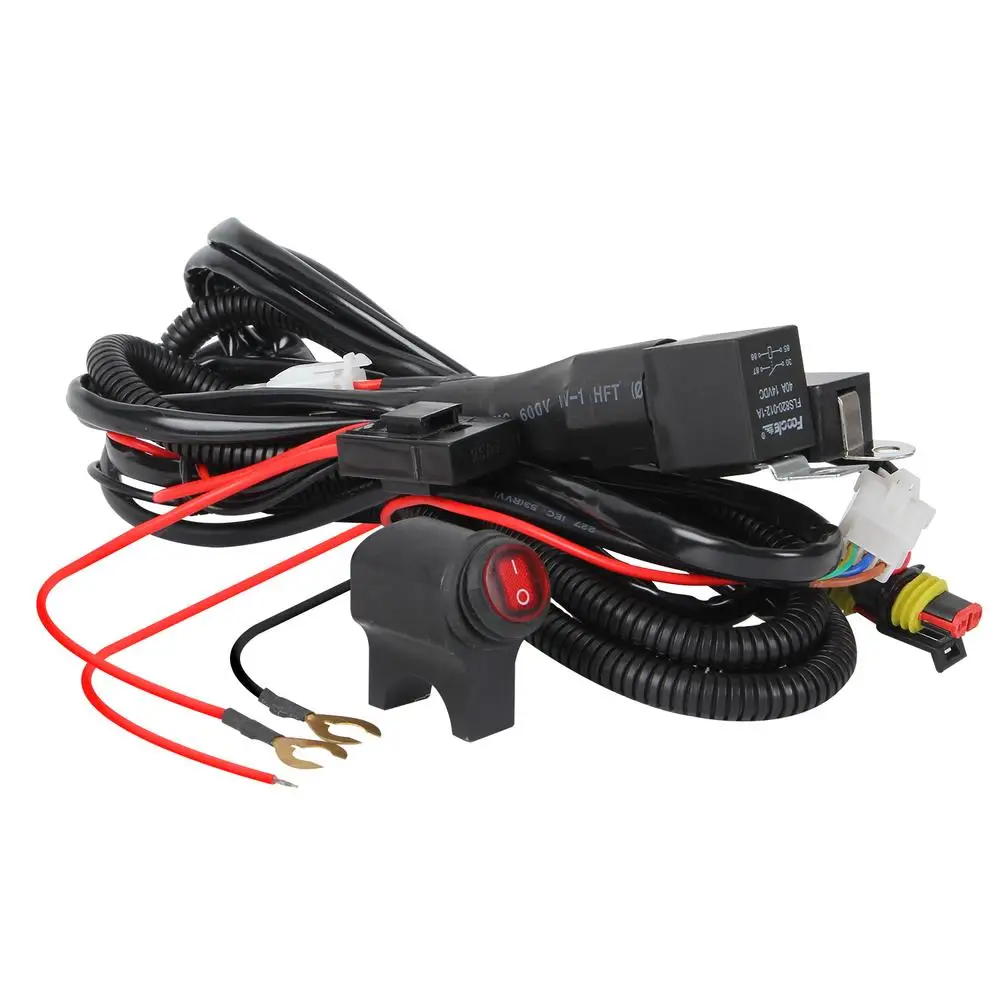 

Universal Motorcycle Wire harness for shooting lights of motorcycle