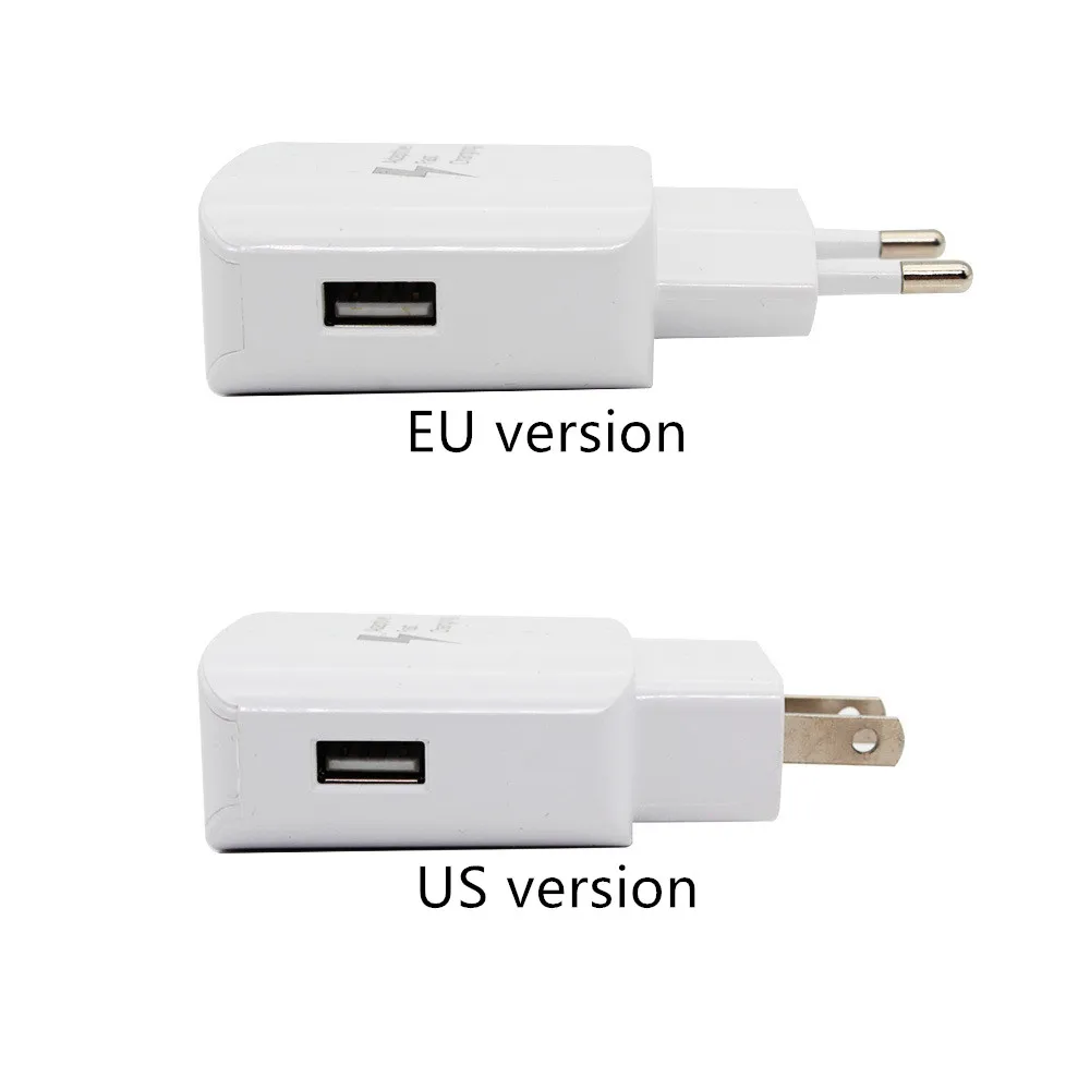QC2.0 10 Вт Быстрая зарядка 5 в 2A EU US штекер Адаптер мобильный телефон зарядное