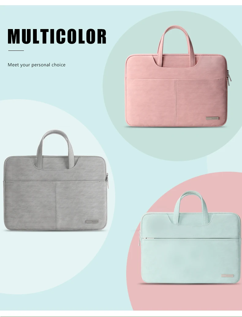 Женская сумка для ноутбука из искусственной кожи чехол переносной портфель Macbook