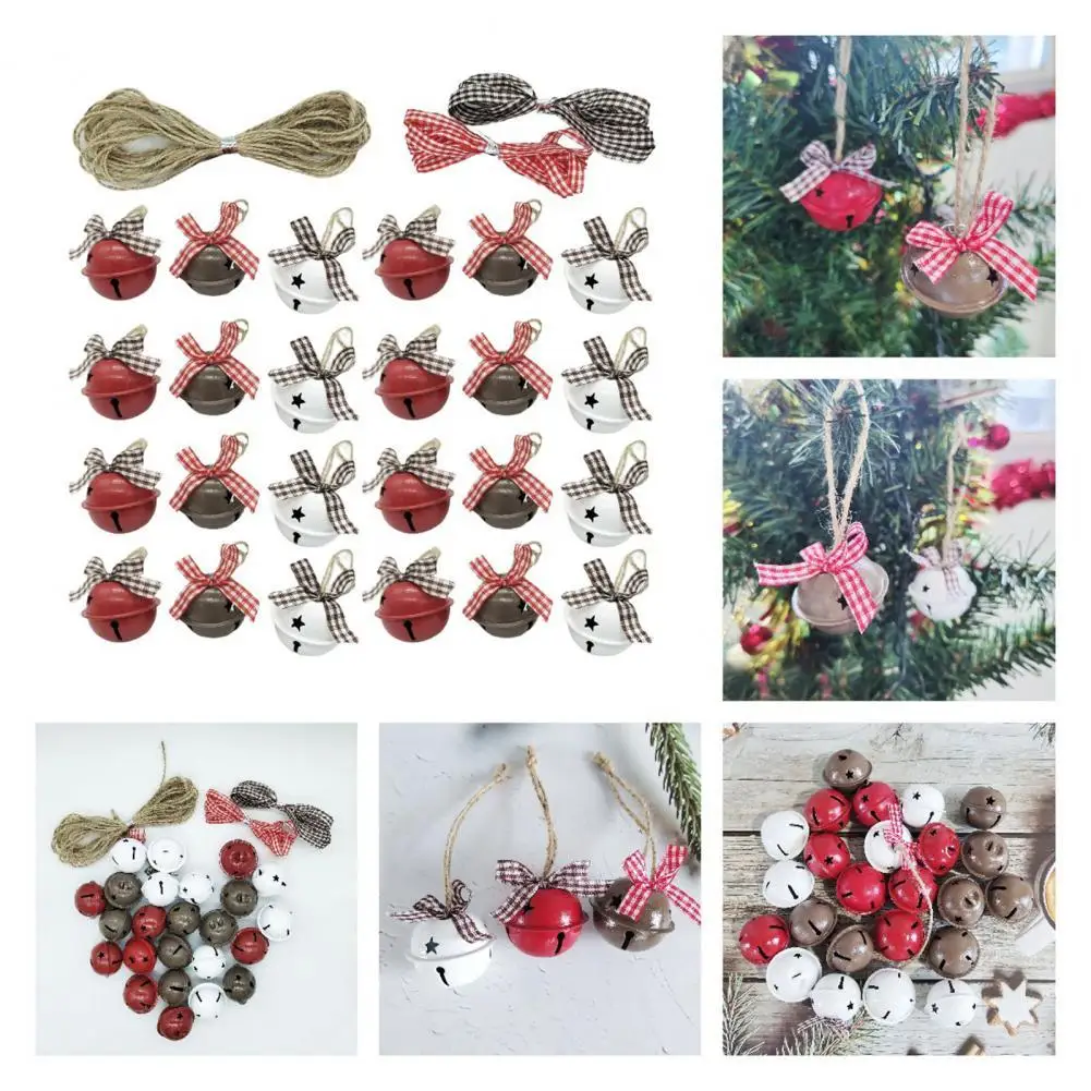 

Устойчивые к коррозии металлические красочные рождественские подвесные колокольчики украшения для дома