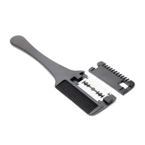 Расческа-триммер для волос, 1 шт., с черной ручкой