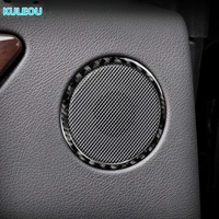 2pcs car door stereo speaker frame ring auto stickers styling for mercedes gls 2016 2018 ml 2012 2015 gle 2015 2018 gl 2013 2015