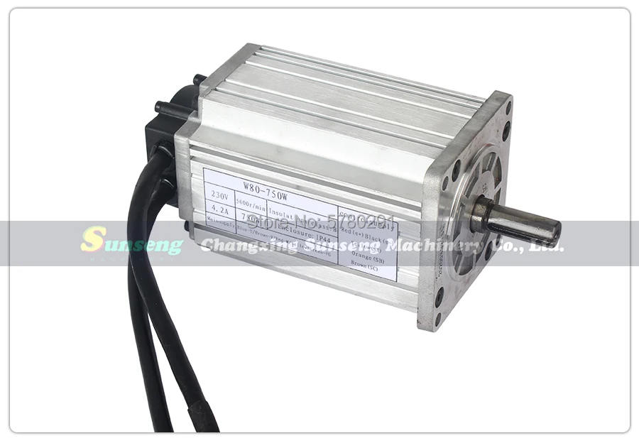 Мотор de CC грех escobillas 220v W80-750W Зиг SX2.7.1-80 5000 об/мин JET JMD-X2S fresadora |