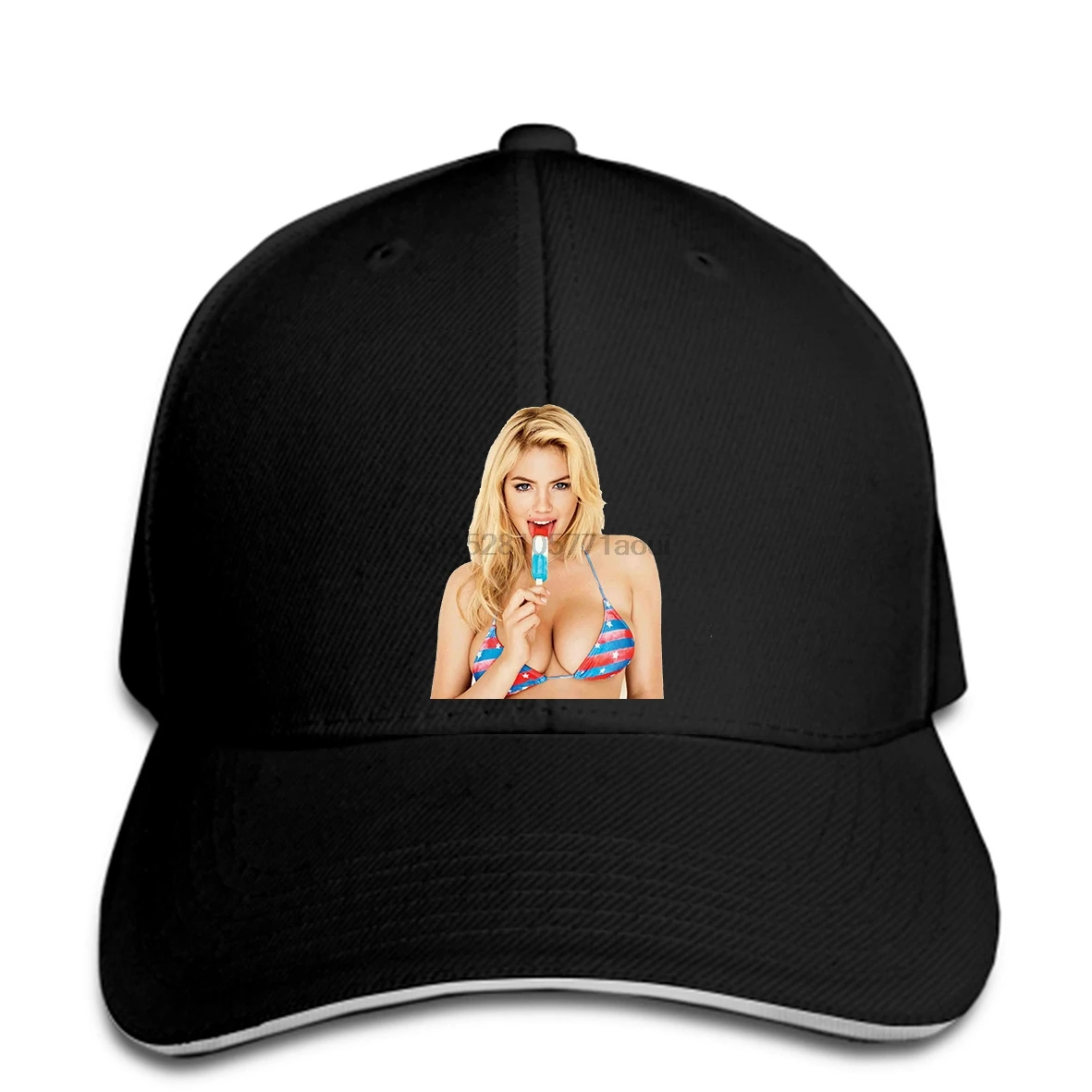 Бейсболка LEQEMAO головные уборы с принтом Kate Upton сексуальные купальники бикини