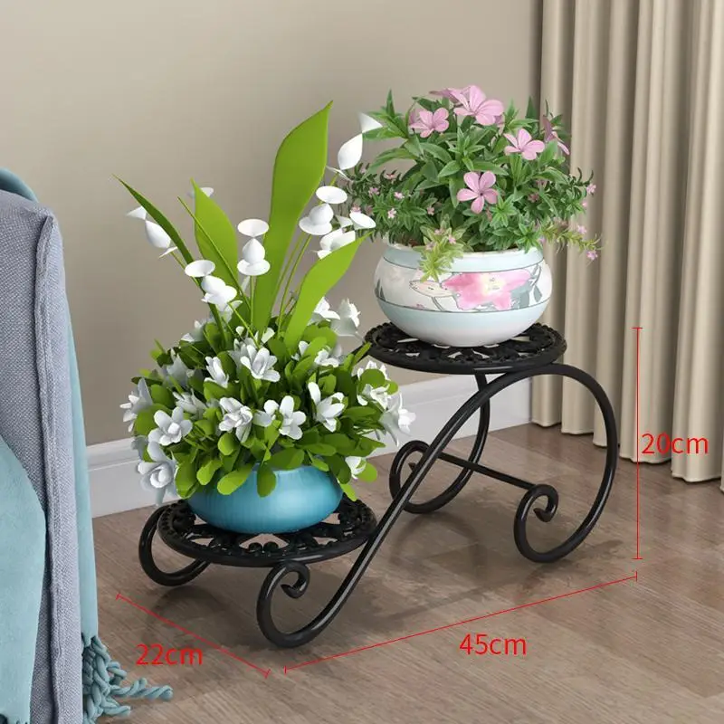 Поддержка Pour Плант Terrasse Decoracion экстерьер железа балкон украшения Цветочная полка