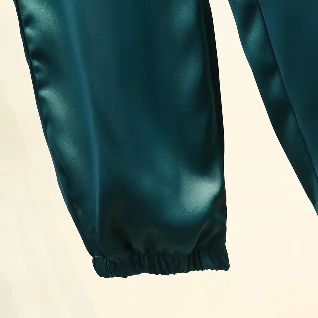 Женские весенние штаны женские штаны-шаровары из парчи со льдом брюки с