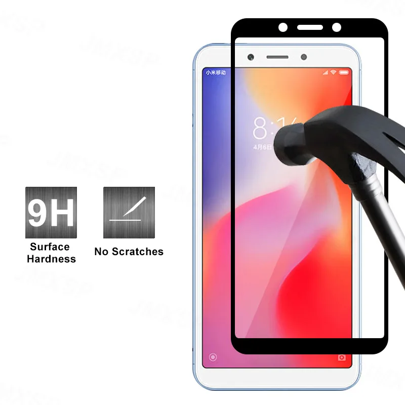 Tempered Glass For Xiaomi Redmi Note 6 Pro Protective Glass For Redmi 6 6A K40 Pro Plus Lens Glass Film Screen Protector Cover