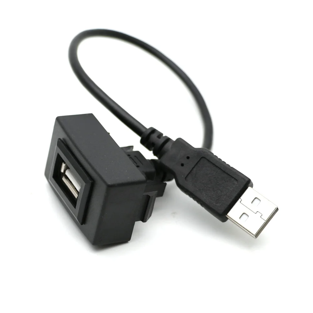 Автомобильный разъем для Mazda BT50 pro Линия удлинитель USB Интерфейс адаптер кабель Ford